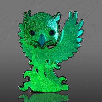 Funko Pop! Large Enamel Pin Harry Potter: Patronus Albus Dumbledore - Harry Potter Enamel Pins - Cute Collectable Novelty Brooch - for Backpacks & Bags - Gift Idea - Official Merchandise
