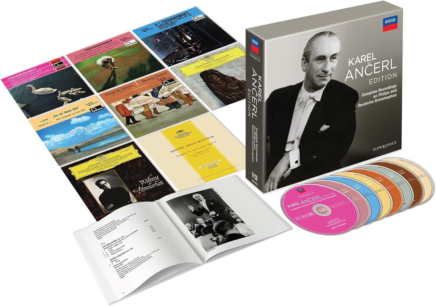 Karel Ancerl Edition: Complete Recordings On Philips and Deutsche Grammophon