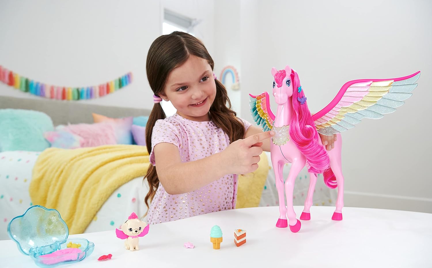 Barbie Pegasus Sound and Light HLC40