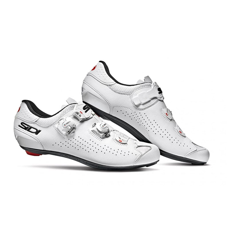 Sidi Genius 10 Road Shoes - Monochrome 46.5 White/White
