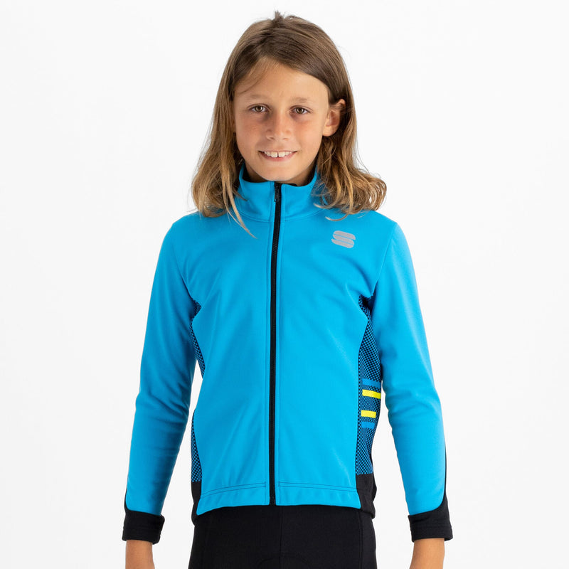 Sportful Team Junior Jacket 6Y Blue Atomic