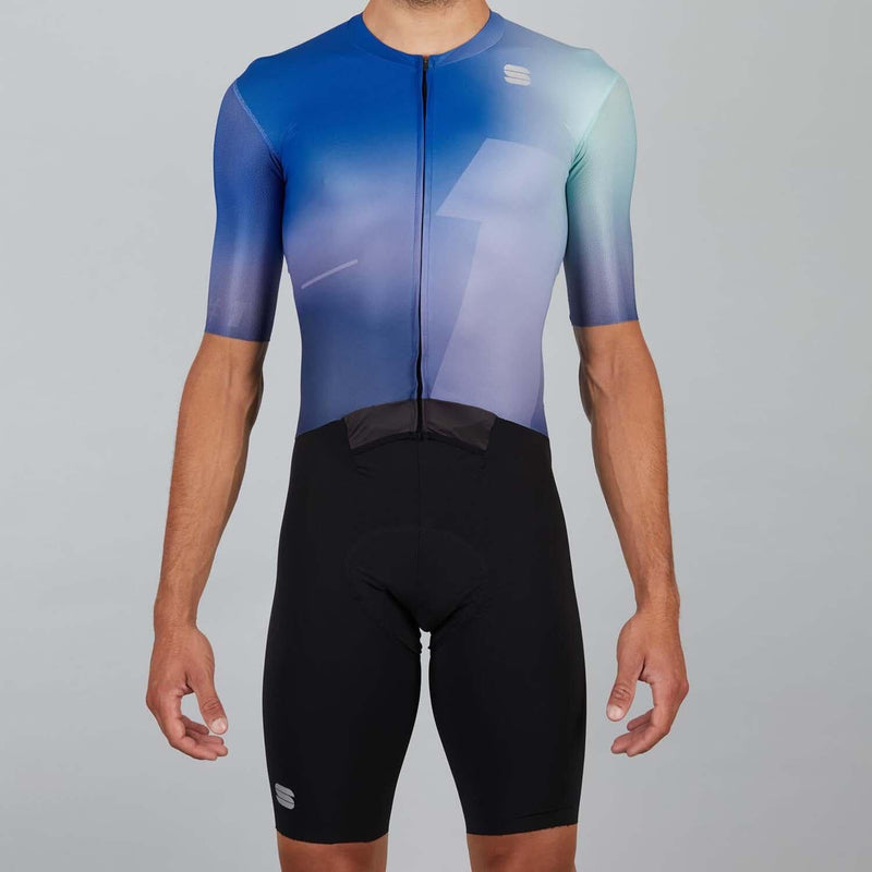 Sportful Bomber Suit 2XL Green/Blue