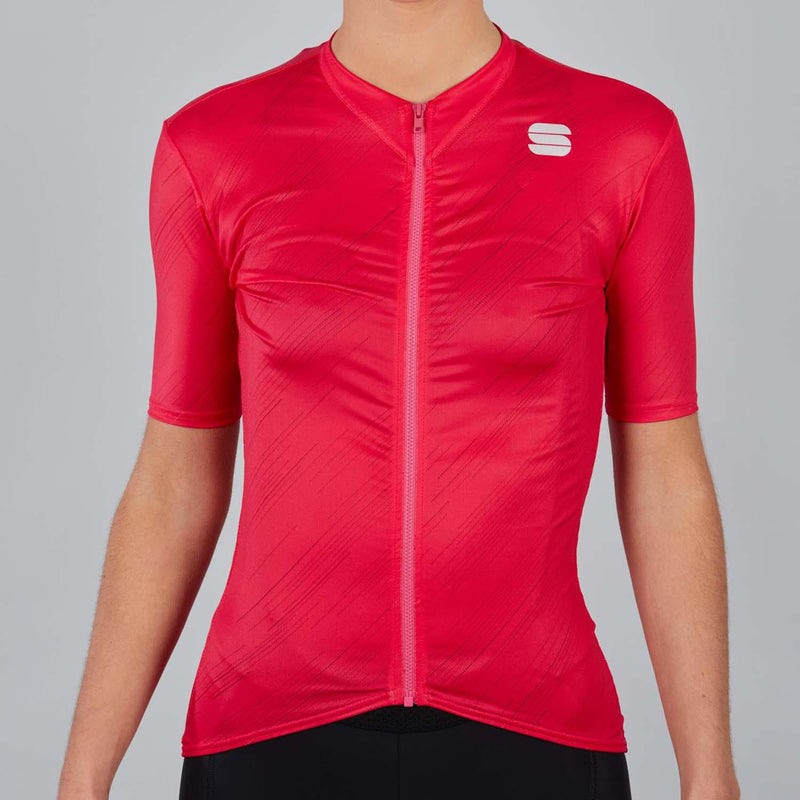 Sportful Flare Women's Jersey L Raspberry