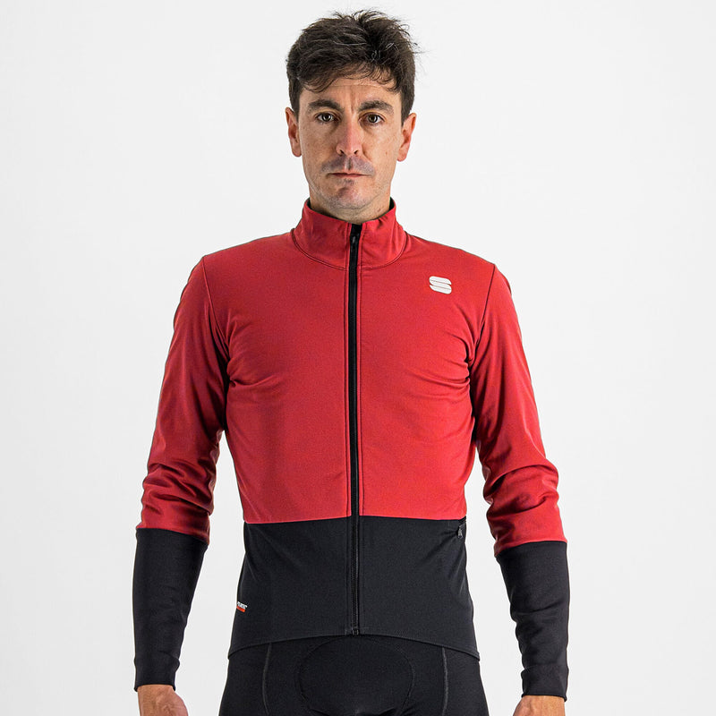 Sportful Total Comfort Jacket M Red Rumba/Black