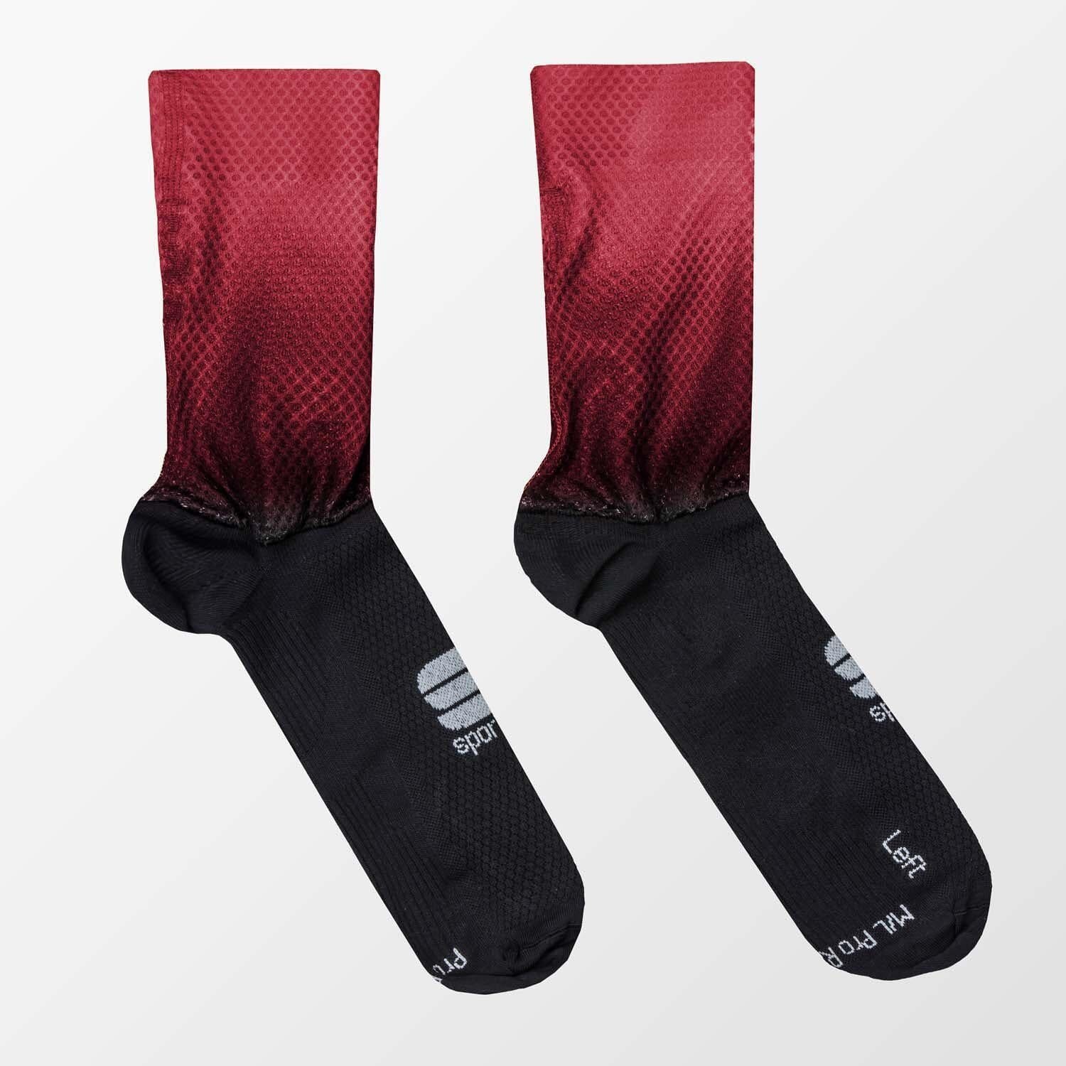 Sportful Race Mid Socks S Black Red