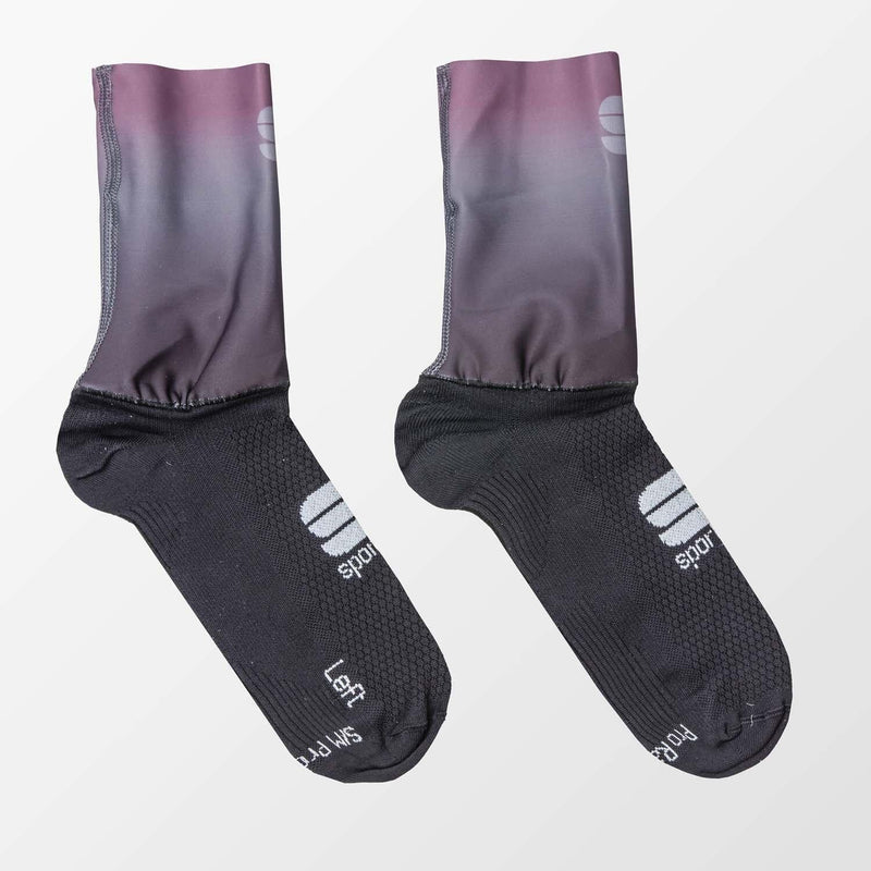 Sportful Race Mid Women's Socks S/M Black/Mauve