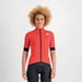 Sportful Fiandre Light NoRain Women's Short Sleeve Jacket 2XL Pompelmo