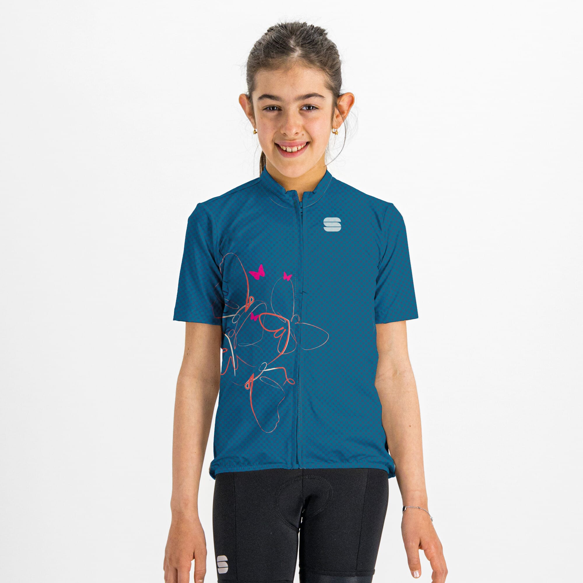 Sportful Unisex Kid's Checkmate Girl JRS T-Shirt