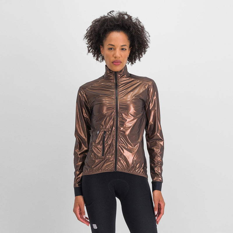 Sportful Giara Women's Packable Jacket XL Metal Bronze