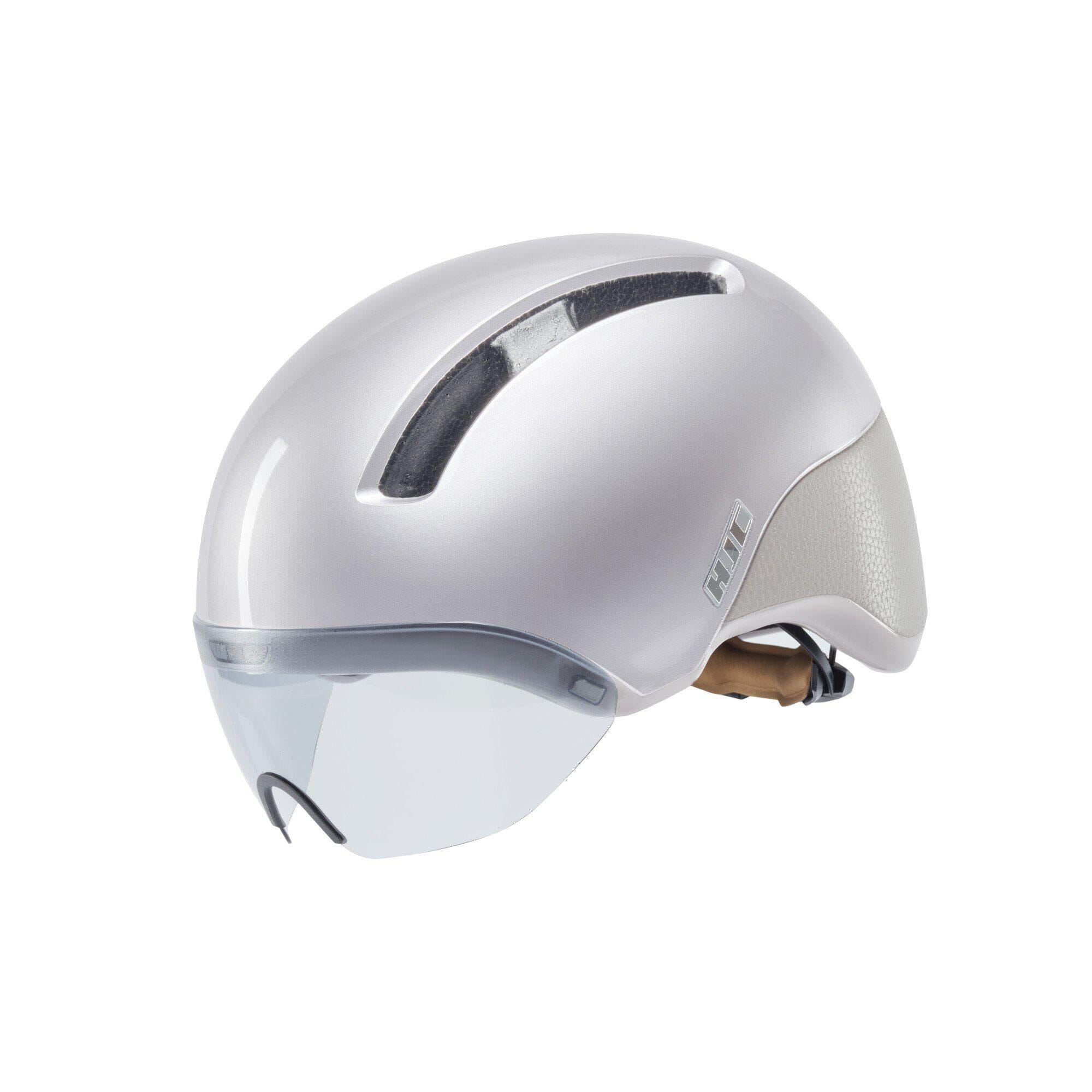 HJC Calido Plus Urban Cycling Helmet M Pearl/Greyish Silver