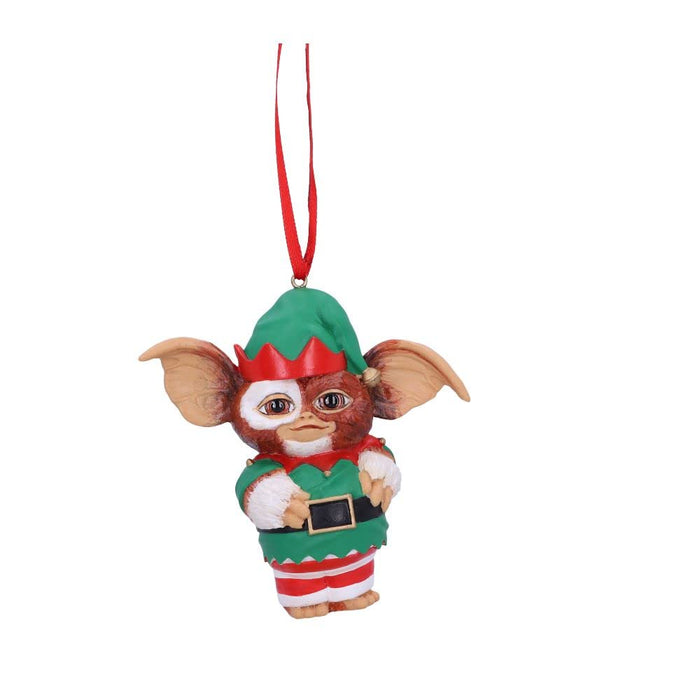 Nemesis Now Adorno Colgante de Elfo Gremlins Gizmo con Licencia Oficial, Verde, 9,5 cm