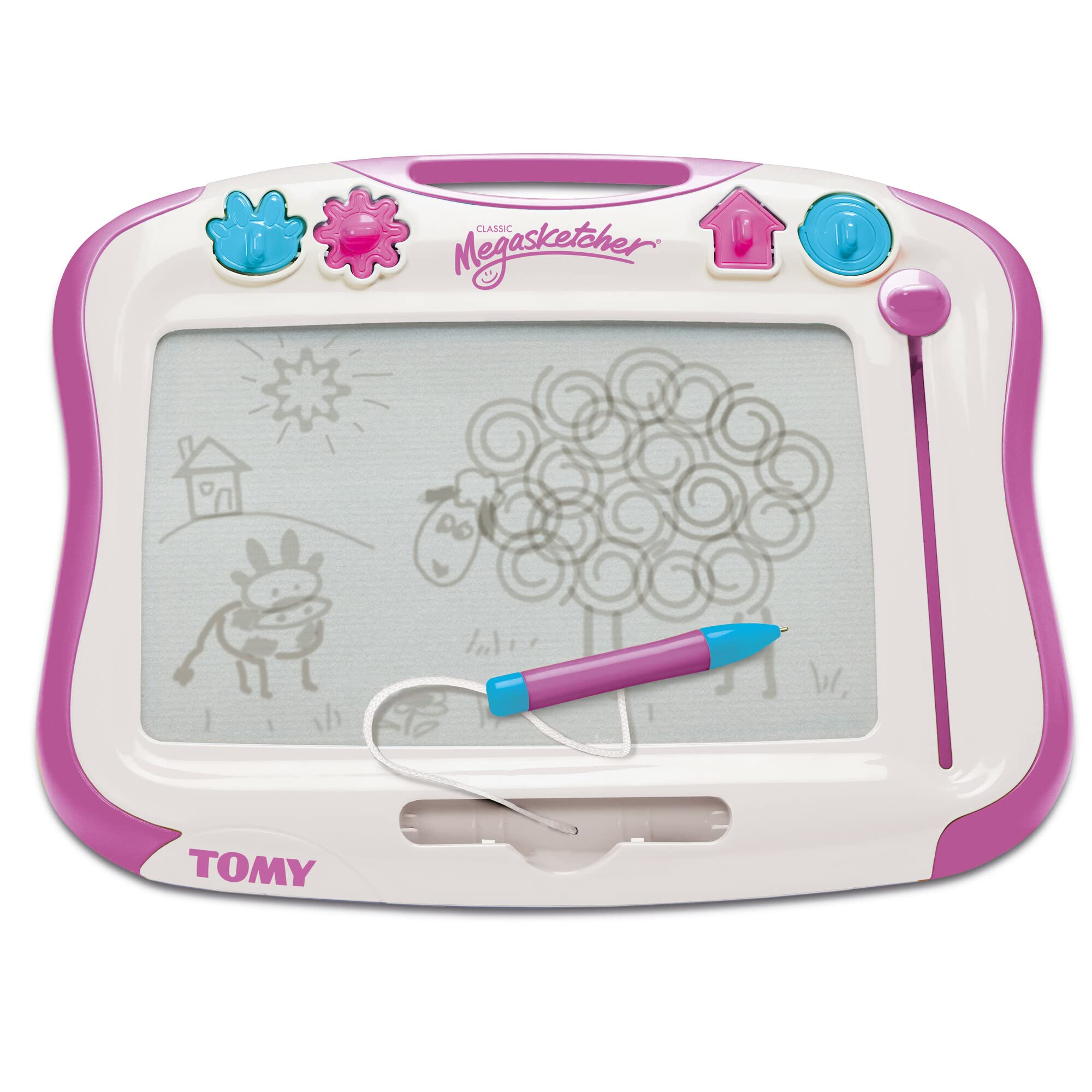 Megasketcher Tomy Games E73512 Magnetic Drawing Board