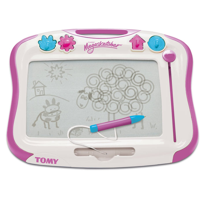 Megasketcher Tomy Games E73512 Magnetic Drawing Board