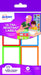 Avery Resistant Rectangular Labels, 44 x 64 mm, 16 Labels Per Pack, White (with Coloured Patterned Edges