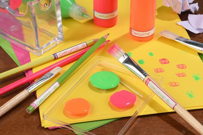 Avery Stationery Labels, Pen Labels, Name Labels, Stick on School Labels 50 x 10 mm, 30 Labels Per Pack, Pink/Purple