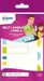 Avery Self Laminating Labels, Waterproof Name Labels, Lunchbox Labels, Water Bottle Labels, School Labels, 86 x 17 mm, 24 Labels Per Pack, Pastel Colours (Pack of 2
