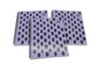 Exacompta Europa Splash - Ref EU1502Z Wirebound Notebooks, Bright Cover, 160 Lined Pages, A4+ Size with Micro-Perforated Pages, Pack of 3 Purple Cover