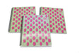 Exacompta Europa Splash - Ref EU1503Z Wirebound Notebooks, Bright Cover, 160 Lined Pages, A4+ Size with Micro-Perforated Pages, Pack of 3 Pink/Green Cover