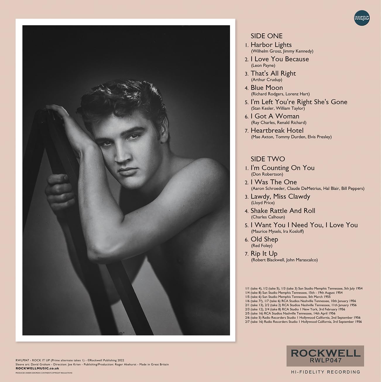 Elvis Presley, ROCK IT UP, Sky