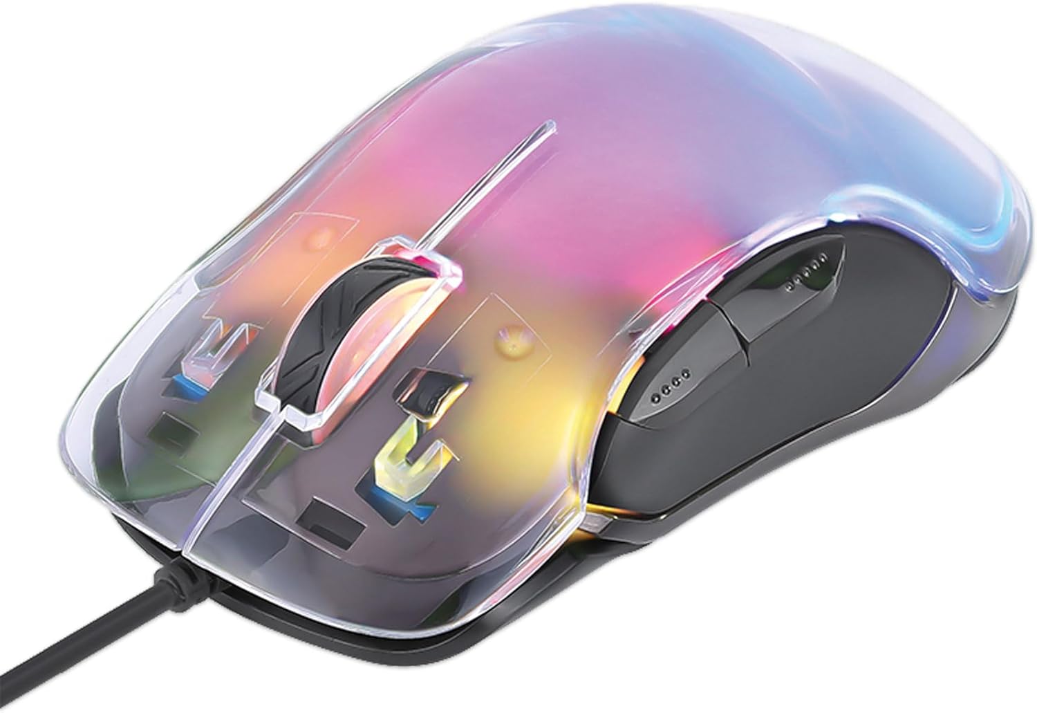 Trade invaders Souris Filaire Gaming Retro-Eclairage LED - Harry Potter