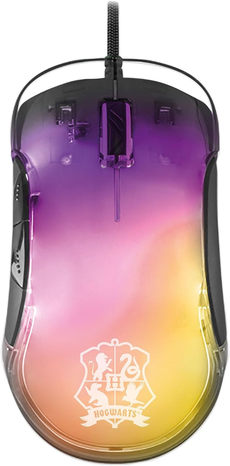 Trade invaders Souris Filaire Gaming Retro-Eclairage LED - Harry Potter
