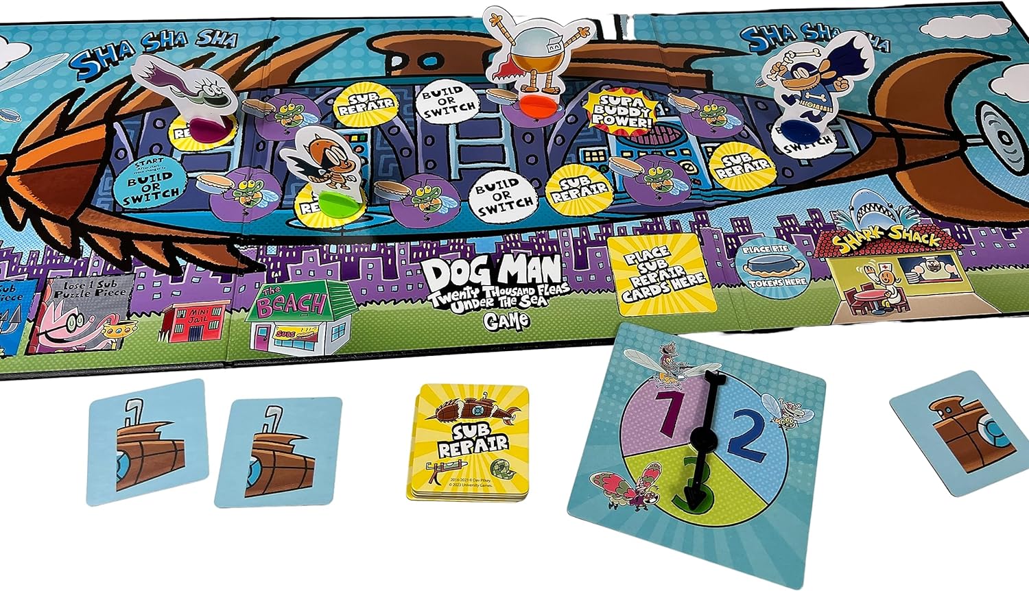 University Games | Dog Man Twenty Thousand Fleas Under The Sea Game