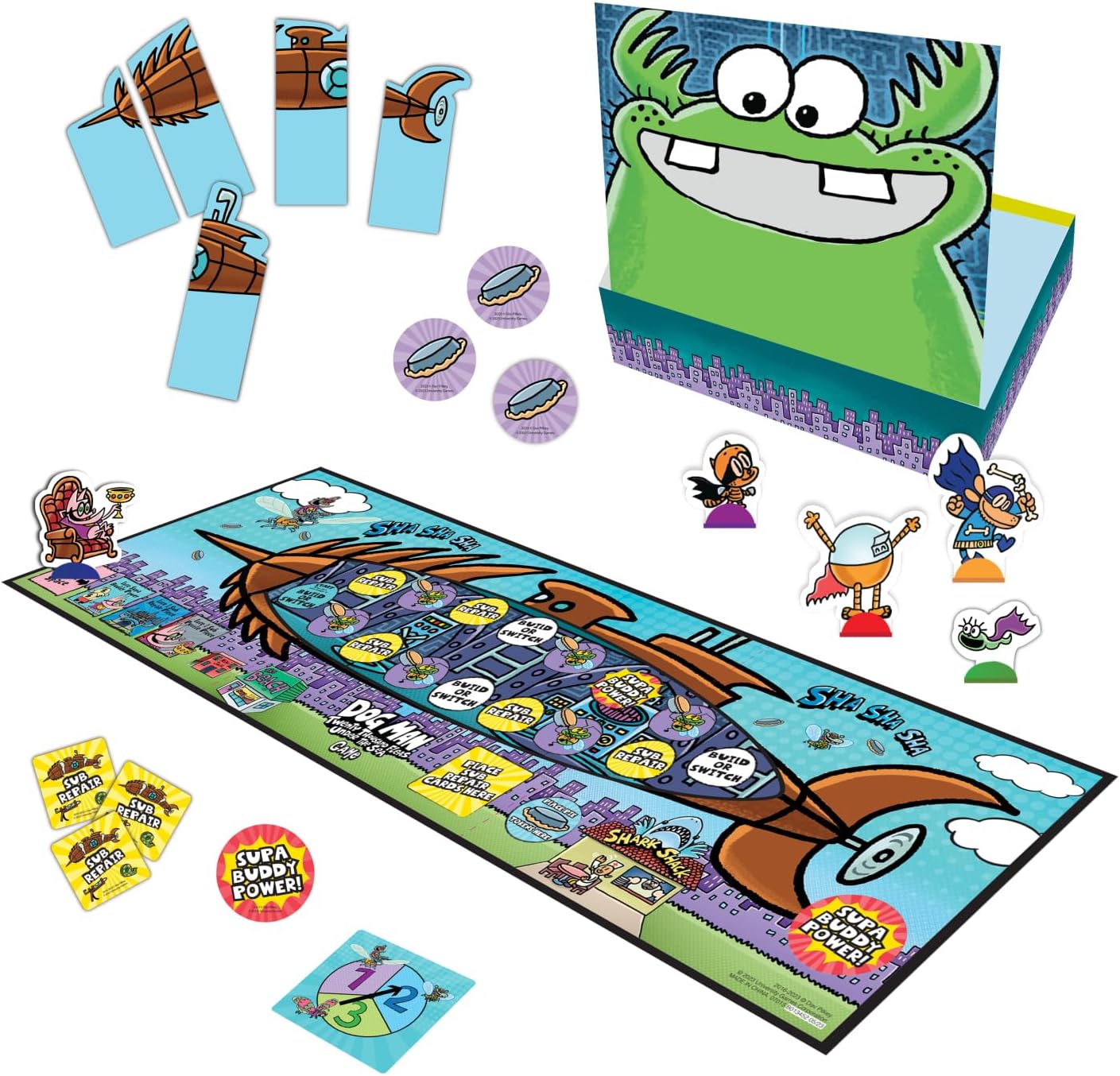 University Games | Dog Man Twenty Thousand Fleas Under The Sea Game