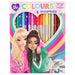 Depesche TOPModel - 18 Colouring Pencilswith Sharpener (0612215