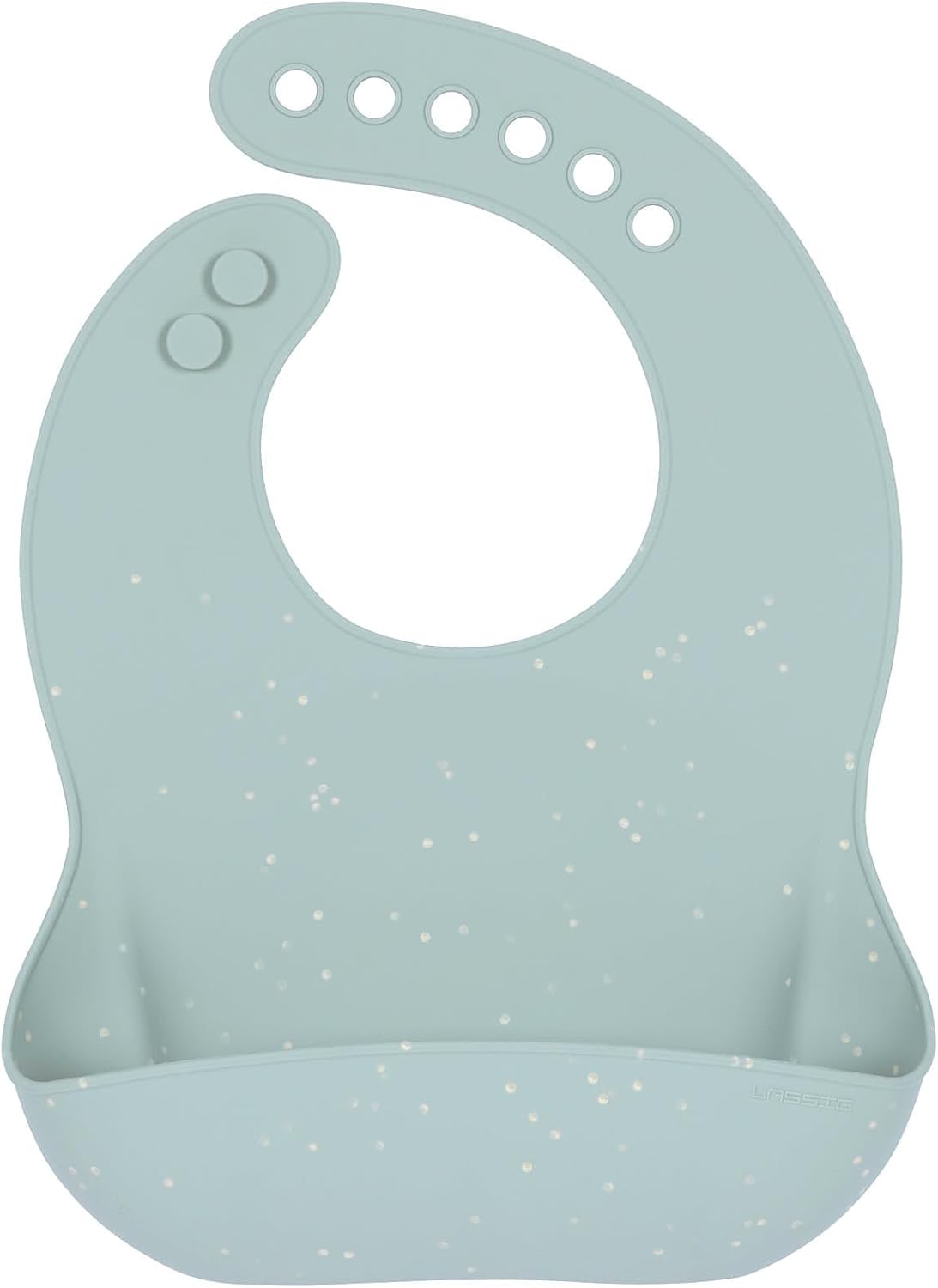 LÄSSIG Siliconen slabbetjes voor baby's (2 stuks), kleine kinderen, slabbetjes met opvangbak, vaatwasmachinebestendig