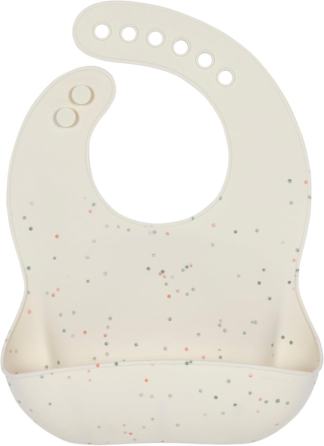 LÄSSIG Siliconen slabbetjes voor baby's (2 stuks), kleine kinderen, slabbetjes met opvangbak, vaatwasmachinebestendig