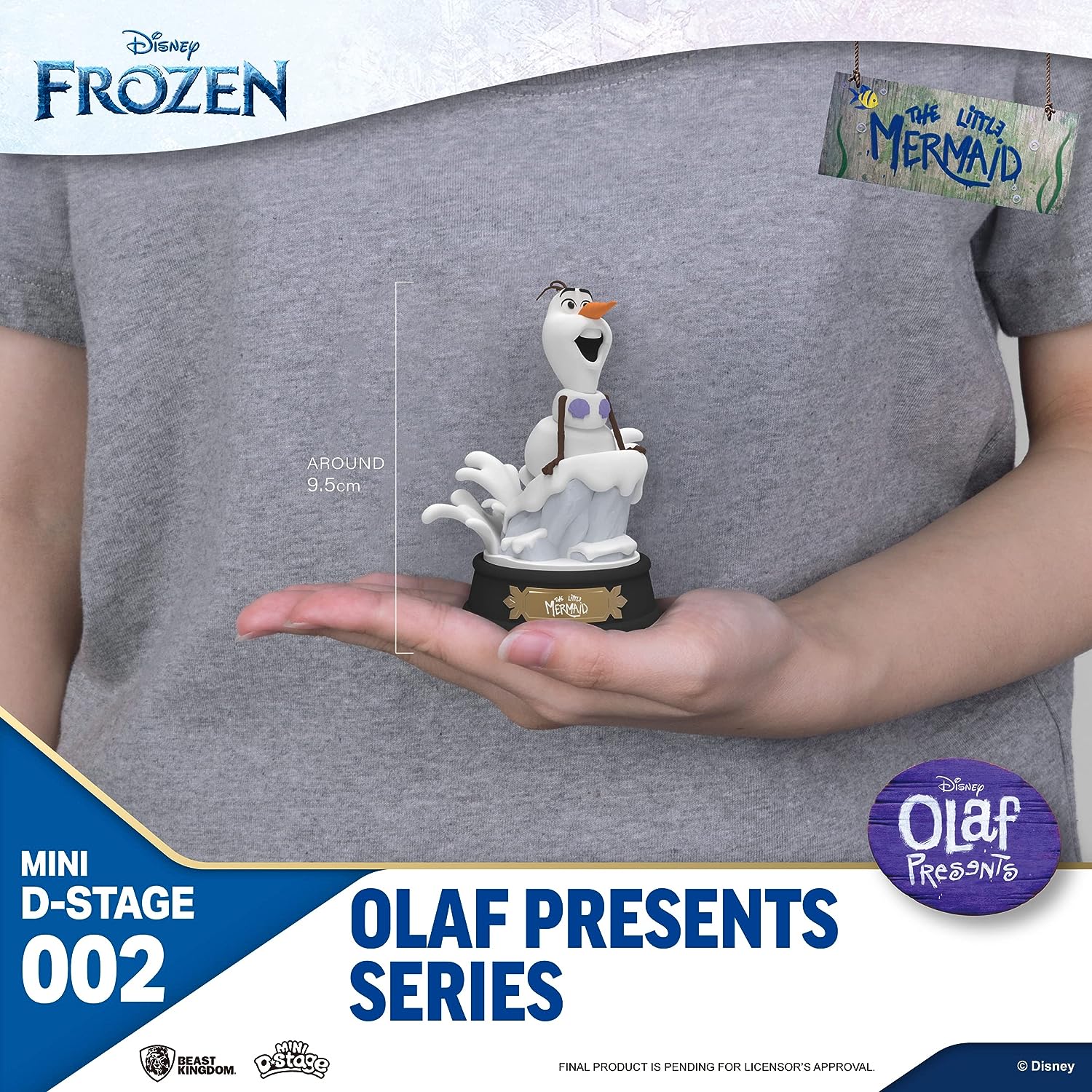 Beast Kingdom Disney - Mini Diorama-002 - La Reine des neiges - Olaf Presente Series (Set)