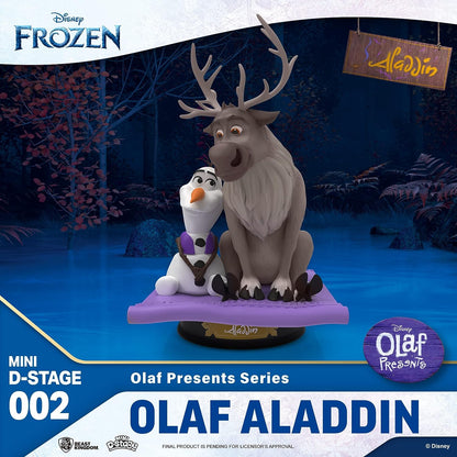 Beast Kingdom Disney - Mini Diorama-002 - La Reine des neiges - Olaf Presente Series (Set)