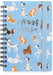 Legami - Spiral Weekly Diary Small, 12 Months, from January 2024 to December 2024, Folding Planner 2024/2025, Elastic Closure, Final Pocket, Address Book, 8.5x13 cm, Magic Theme