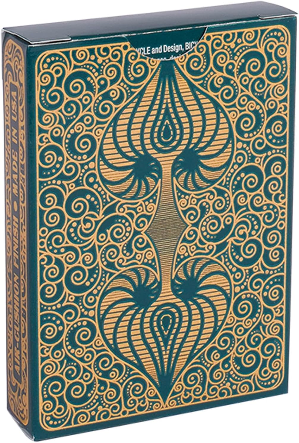 Bicycle Aureo Playing Cards - 1 x Showstopper Card Deck, Easy To Shuffle & Durable, Great Gift For Card Collectors Poker Aureo