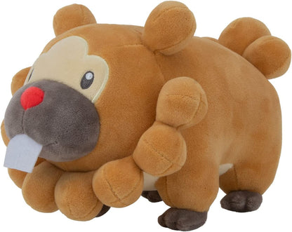Pokémon PKW3078 Official & Premium Quality 8-inch Bidof Adorable, Ultra-Soft, Plush Toy, Perfect for Playing & Displaying-Gotta Catch ‘Em All Bidoof