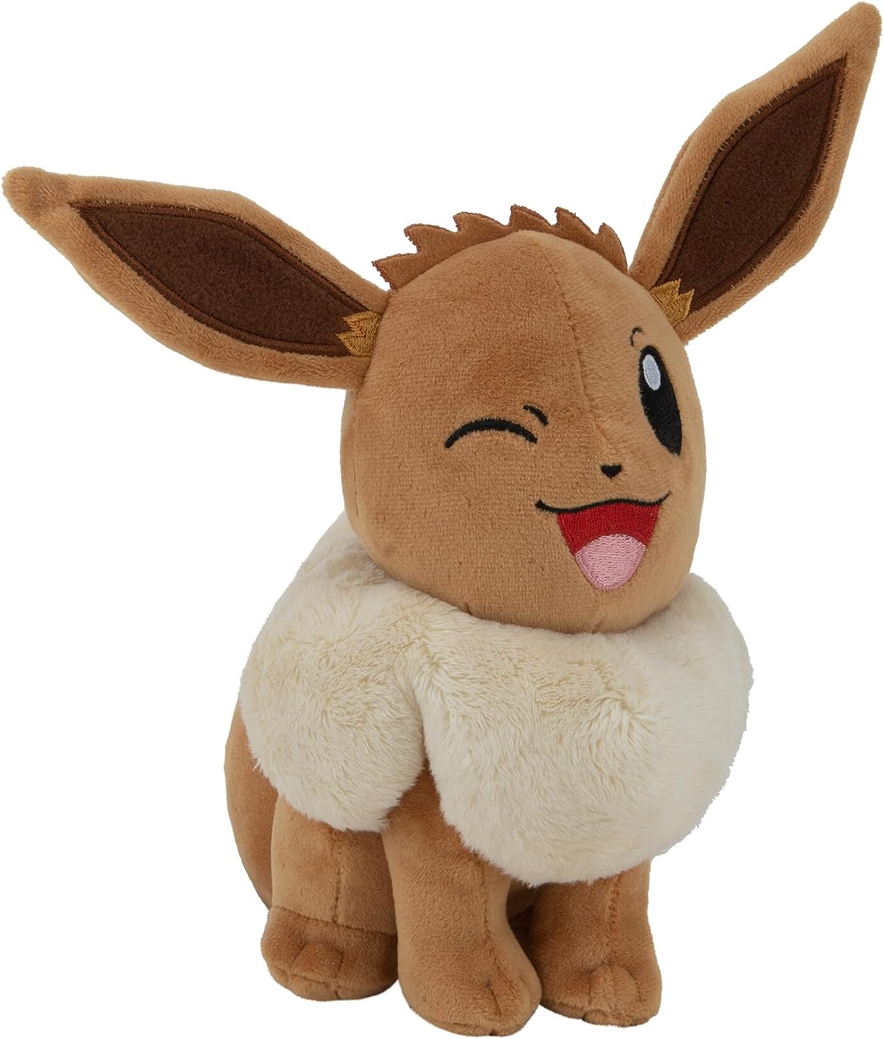 Pokémon PKW3079-20 cm Plüsch - Evoli, offizielles Plüsch