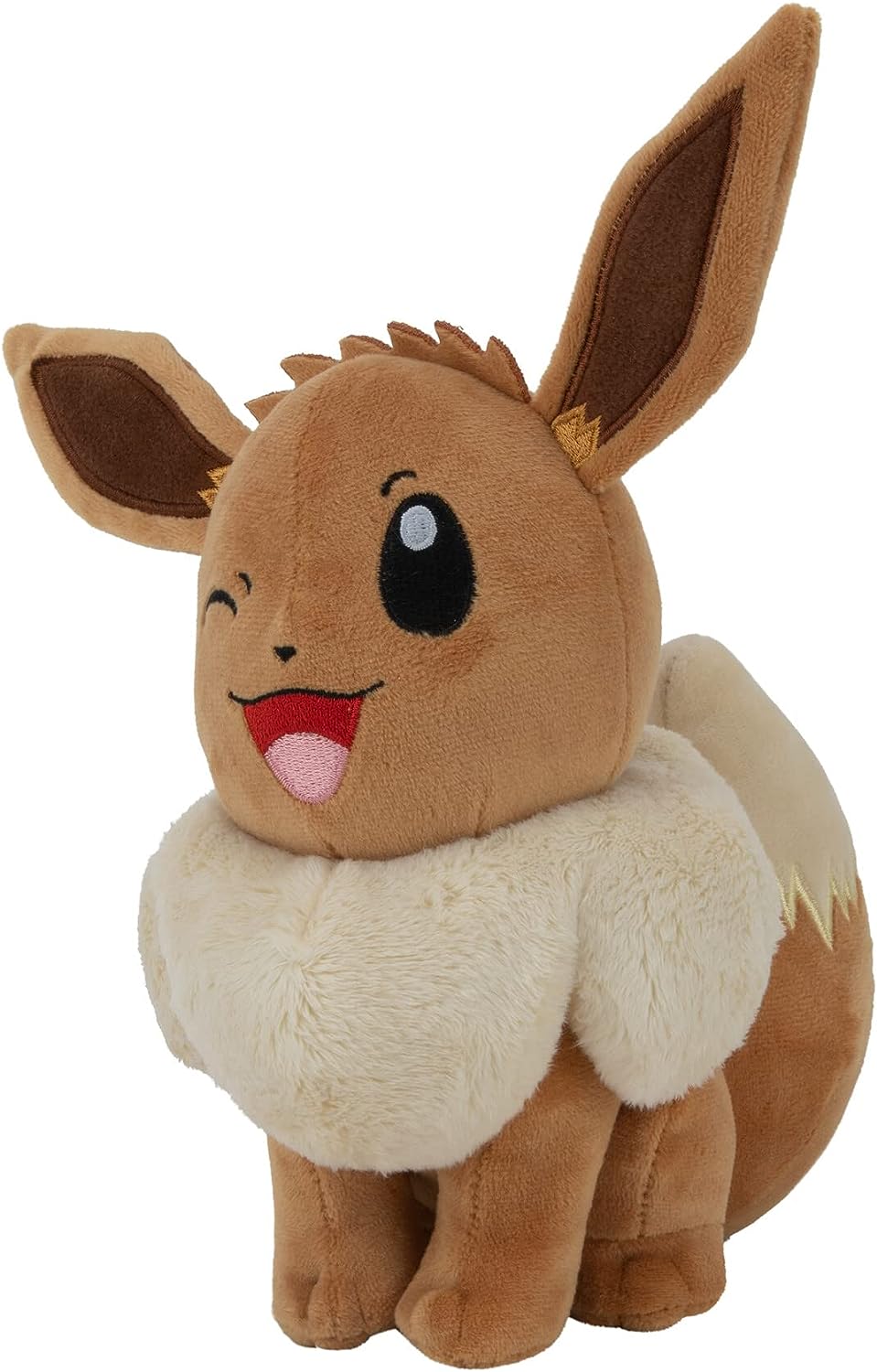 Pokémon PKW3079-20 cm Plüsch - Evoli, offizielles Plüsch