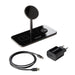 Intenso Caricabatterie Wireless Magnetico 3in1 MB13 - Ladestazione induktive 3in1, Nero