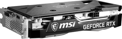 MSI GeForce RTX 3050 VENTUS 2X XS 8G OC Gaming Graphics Card - 8GB GDDR6, 1807 MHz, PCI Express Gen 4 x 8, 128-bit, 1x DP v 1.4a, HDMI 2.1 (Supports 4K