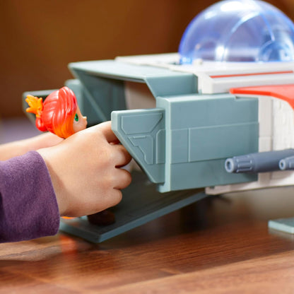 Star Wars Crimson Firehawk, 43 cm Raumschiff mit 2 Action-Figuren, Spielzeug für Kinder