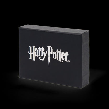 The Noble Collection Harry Potter Hermione Red Crystal Necklace - 18in (46cm) Gold Plated Sterling Silver Chain with Freshwater Pearls - Officially Licensed Harry Potter Film Set Jewellery Gifts