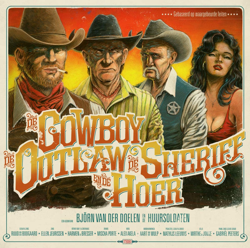 Cowboy, de Outlaw, de Sheriff en de Hoer