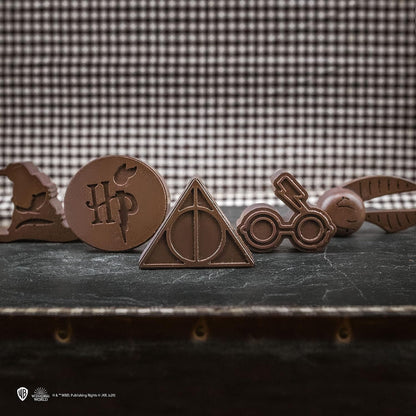 Harry Potter - Ice & Chocolate Cube Mold - Silicone - Official - Cinereplicas - Classic Brown