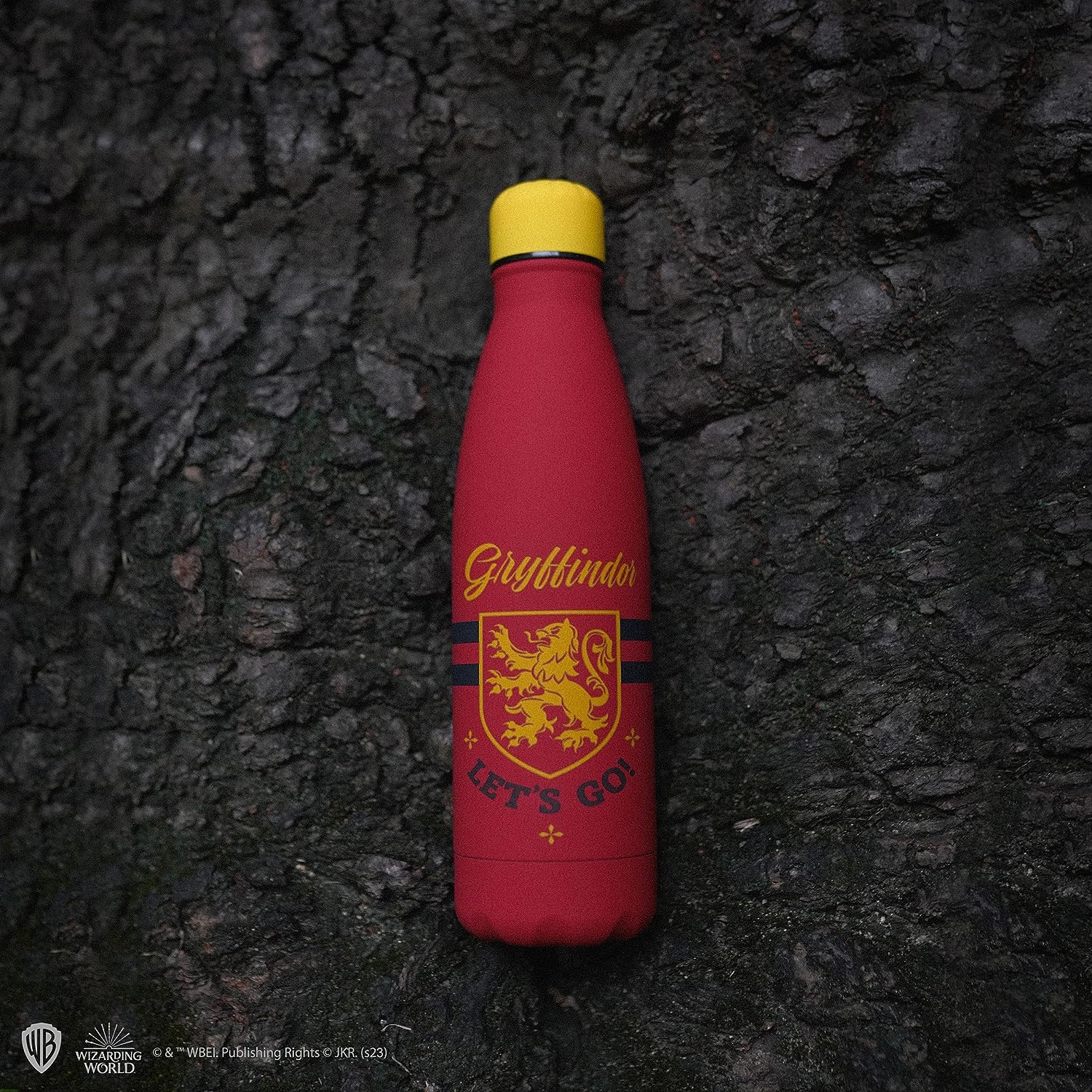 Cinereplicas Harry Potter Bouteille isotherme Gryffindor Let's Go Gryffondor