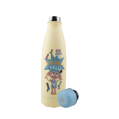 Cinereplicas Harry Potter - Borraccia isolata da 500 ml in acciaio inox Magia di Dobby - Licenza ufficiale