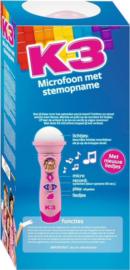 Studio 100 - K3 Microfoon met Stemopname
