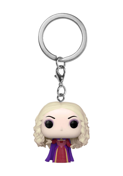 Funko Pop! Keychain: Disney Hocus Pocus 2- Sarah Sanderson - (Smoke) - Neuartiger Schlüsselanhänger - Vinyl-Minifigur Zum Sammeln - Strumpffüller - Geschenkidee - Offizielle Handelswaren - Minifigur