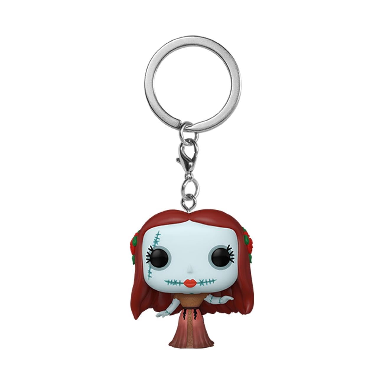 Funko Pop! Keychain: Disney The Nightmare Before Christmas 30th - Formal Sally - Neuartiger Schlüsselanhänger - Vinyl-Minifigur Zum Sammeln - Strumpffüller - Geschenkidee - Offizielle Handelswaren