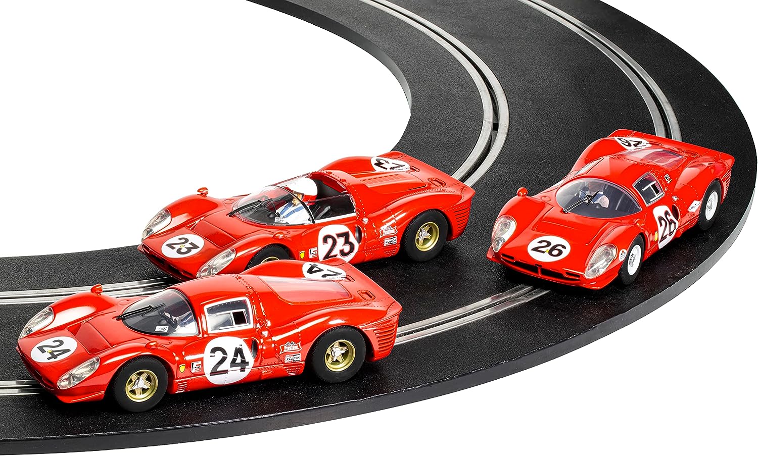 Scalextric 1967 Daytona 24 Triple Pack - 1:32 Car Pack