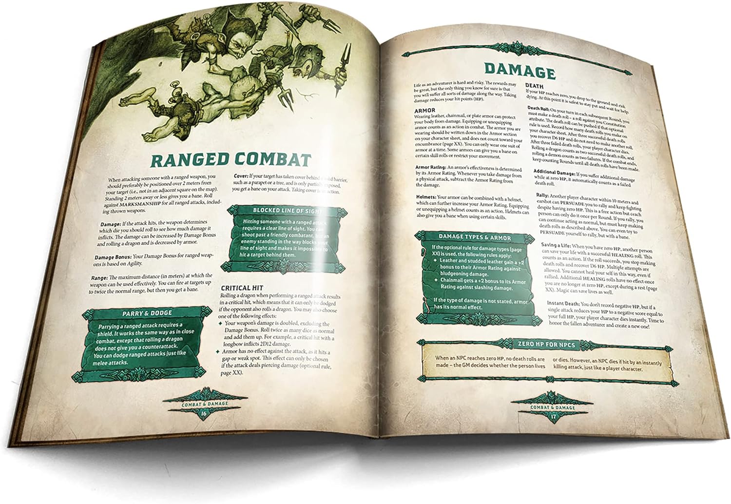 Dragonbane: RPG Quickstart Guide - RPG Booklet, Free League Publishing, Introductory Story
